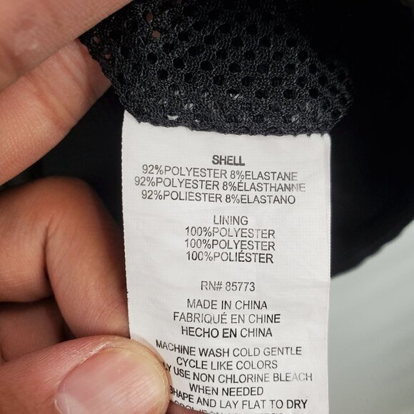 O'Neill Hybrid Long Sleeve Full Zip Hoodie Solid Oversize Small Women Black - Picture 11 of 12